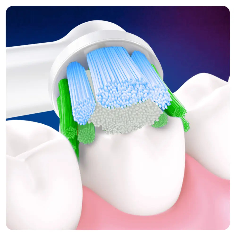 Oral-B Precision Clean 80339350 cepillo de cabello 5 pieza(s) Azul. Blanco - detalle