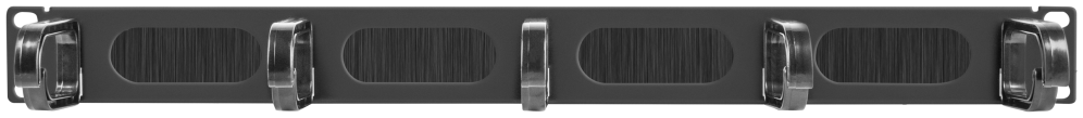 ORGANIZADOR DE CABLES LANBERG 5 ANILLOS 19" 1U TIPO B NEGRO - detalle