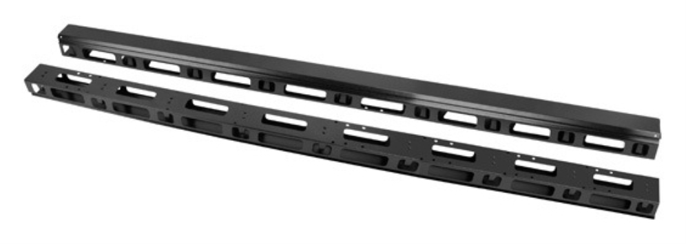 ORGANIZADOR DE CABLES LANBERG VERTICAL PARA RACK 19" 42U 2 UDS NEGRO