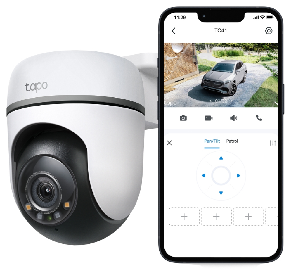 OUTDOOR PAN TILT SECURITY WI-FI CAMERA - detalle