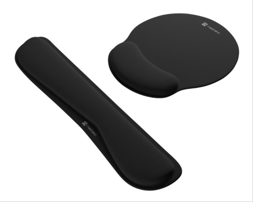 NATEC NPF-2195 alfombrilla para ratón Negro