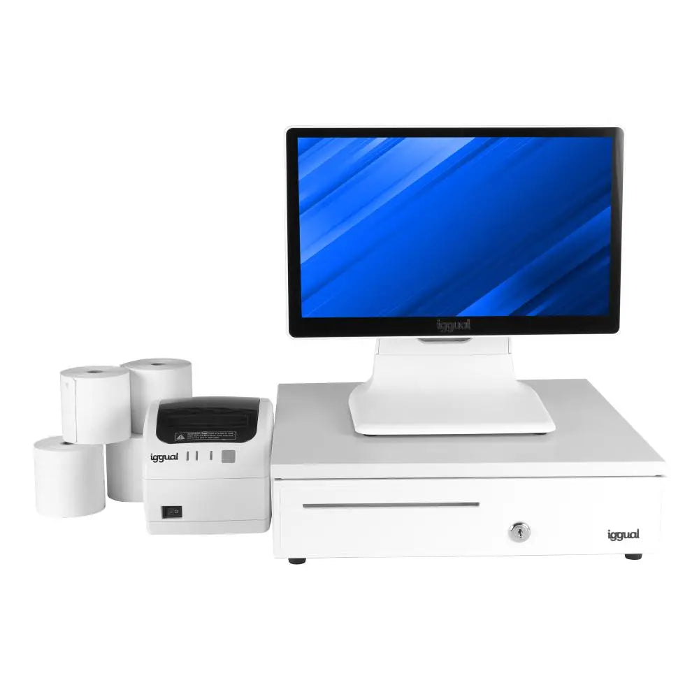 Pack completo TPV blanco 15,6" J4125 30PW EASY80W - detalle