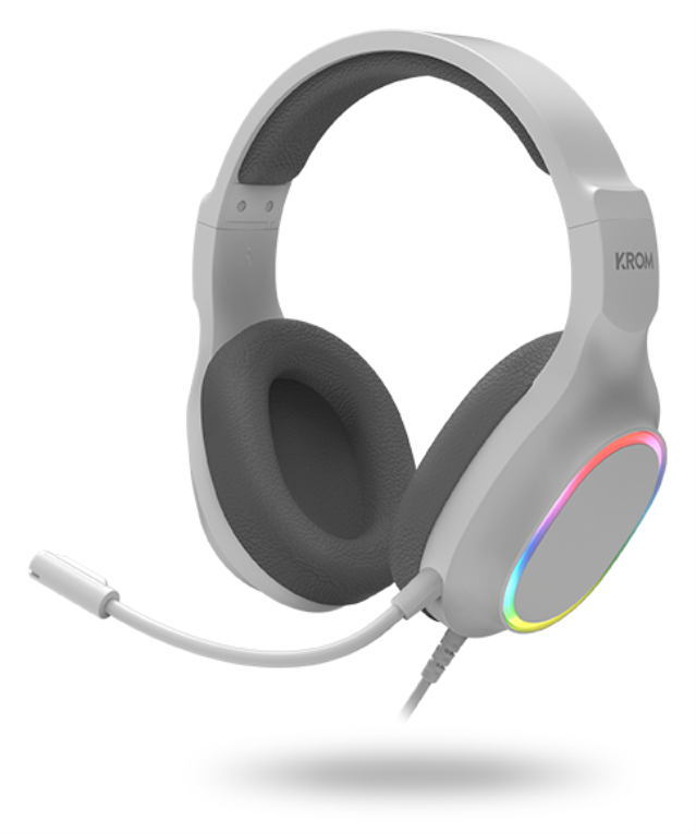 PACK KROM 4 EN 1 RGB KENYA GAMING COMBO BLANCO - detalle