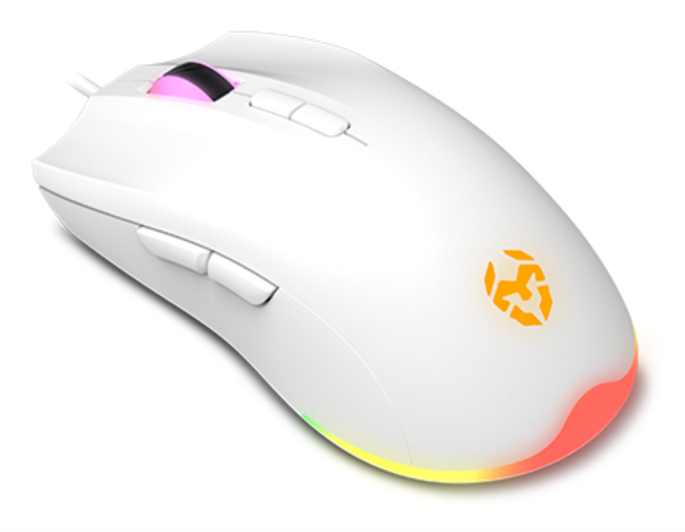 PACK KROM 4 EN 1 RGB KENYA GAMING COMBO BLANCO - detalle