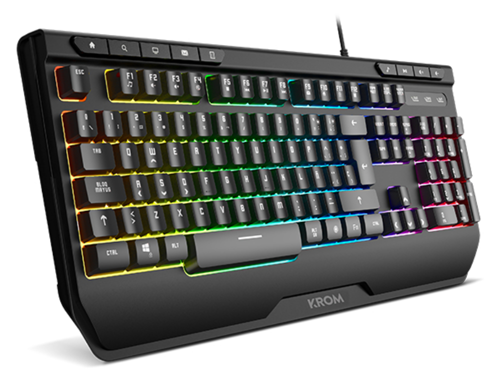 PACK KROM 4 EN 1 RGB KENYA GAMING COMBO - detalle