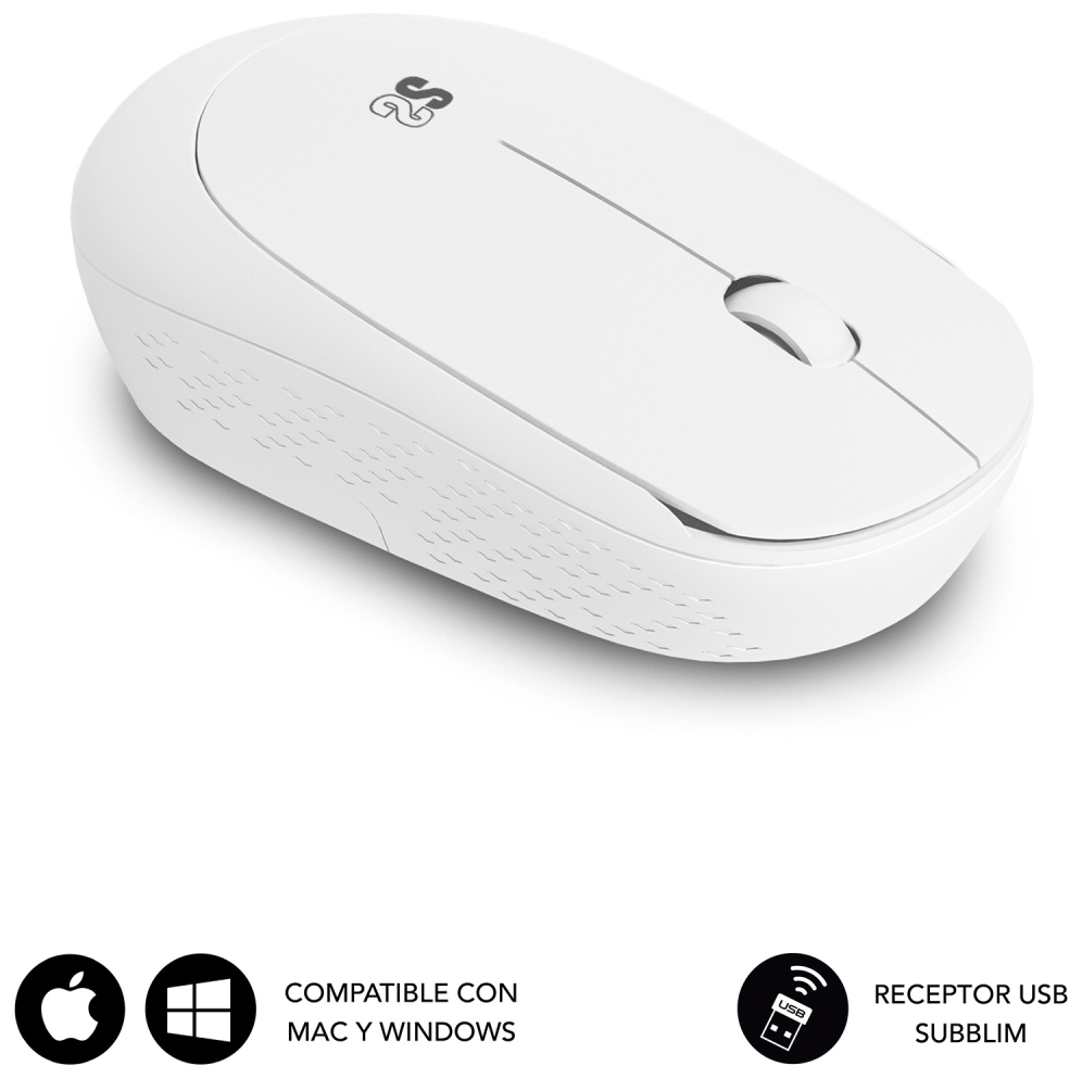 PACK SUBBLIM HARMONY MOUSEPAD XL + WIRELESS MOUSE PURPLE - detalle