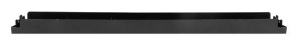 PANEL CIEGO LANBERG 1U 19" EN PLASTICO RETARDANTE AL FUEGO NEGRO - detalle