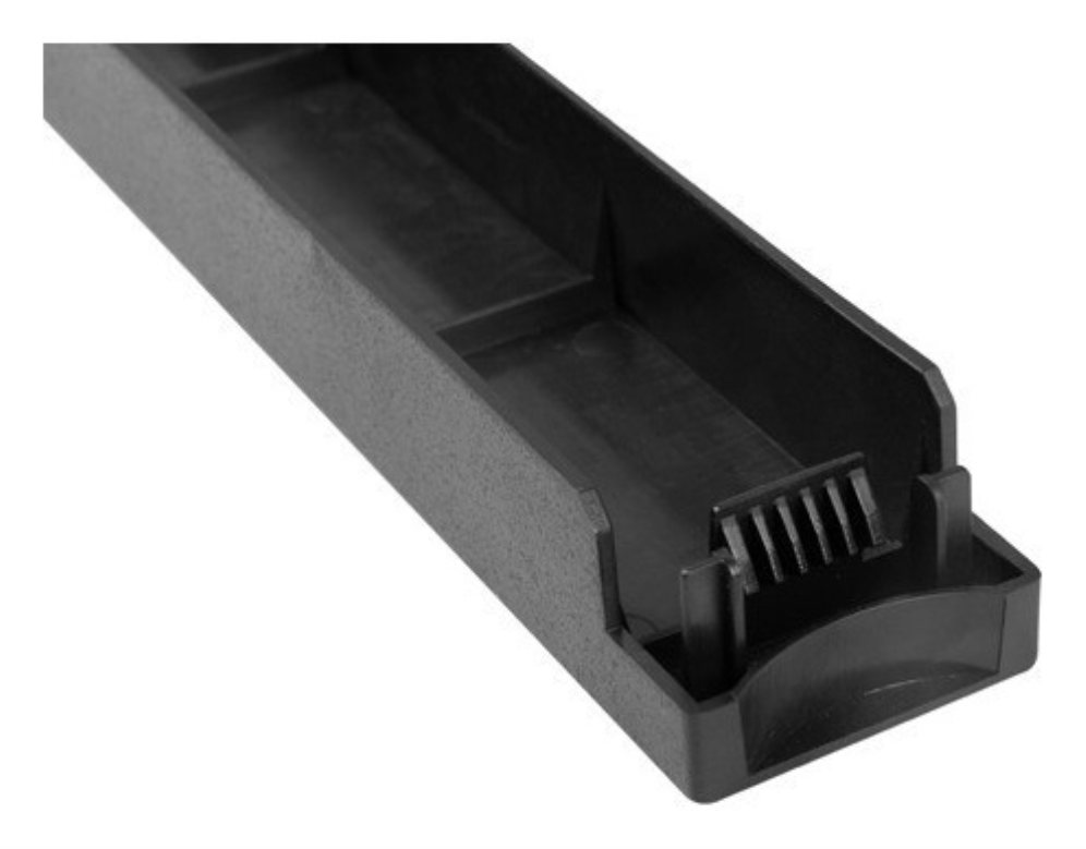 PANEL CIEGO LANBERG 1U 19" EN PLASTICO RETARDANTE AL FUEGO NEGRO - detalle