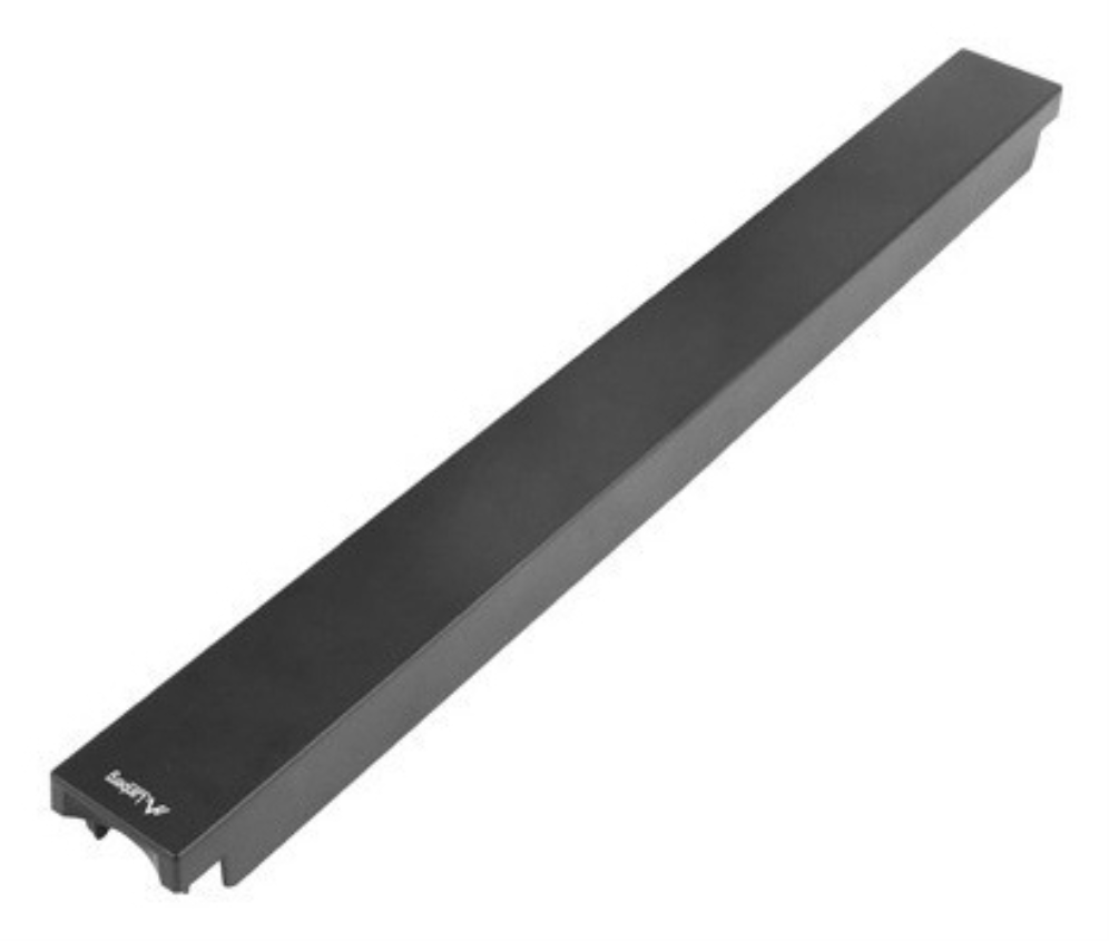 PANEL CIEGO LANBERG 1U 19" EN PLASTICO RETARDANTE AL FUEGO NEGRO