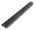 PANEL CIEGO LANBERG 1U 19" EN PLASTICO RETARDANTE AL FUEGO NEGRO