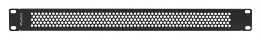 PANEL CIEGO LANBERG 1U 19" PERFORADO NEGRO - detalle