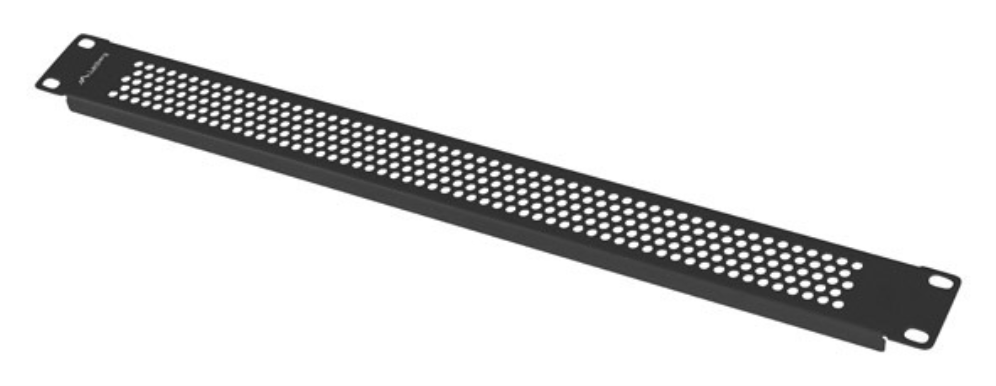 PANEL CIEGO LANBERG 1U 19" PERFORADO NEGRO