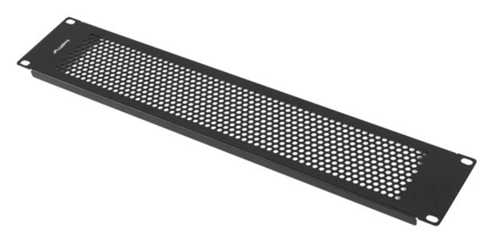 PANEL CIEGO LANBERG 2U 19" PERFORADO NEGRO