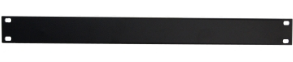 PANEL CIEGO WP 1U, NEGRO RAL9005