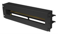 PANEL LANBERG DE DISTRIBUCION DE TENSION 19'' 3U CON RAIL DIN TS-35 NEGRO