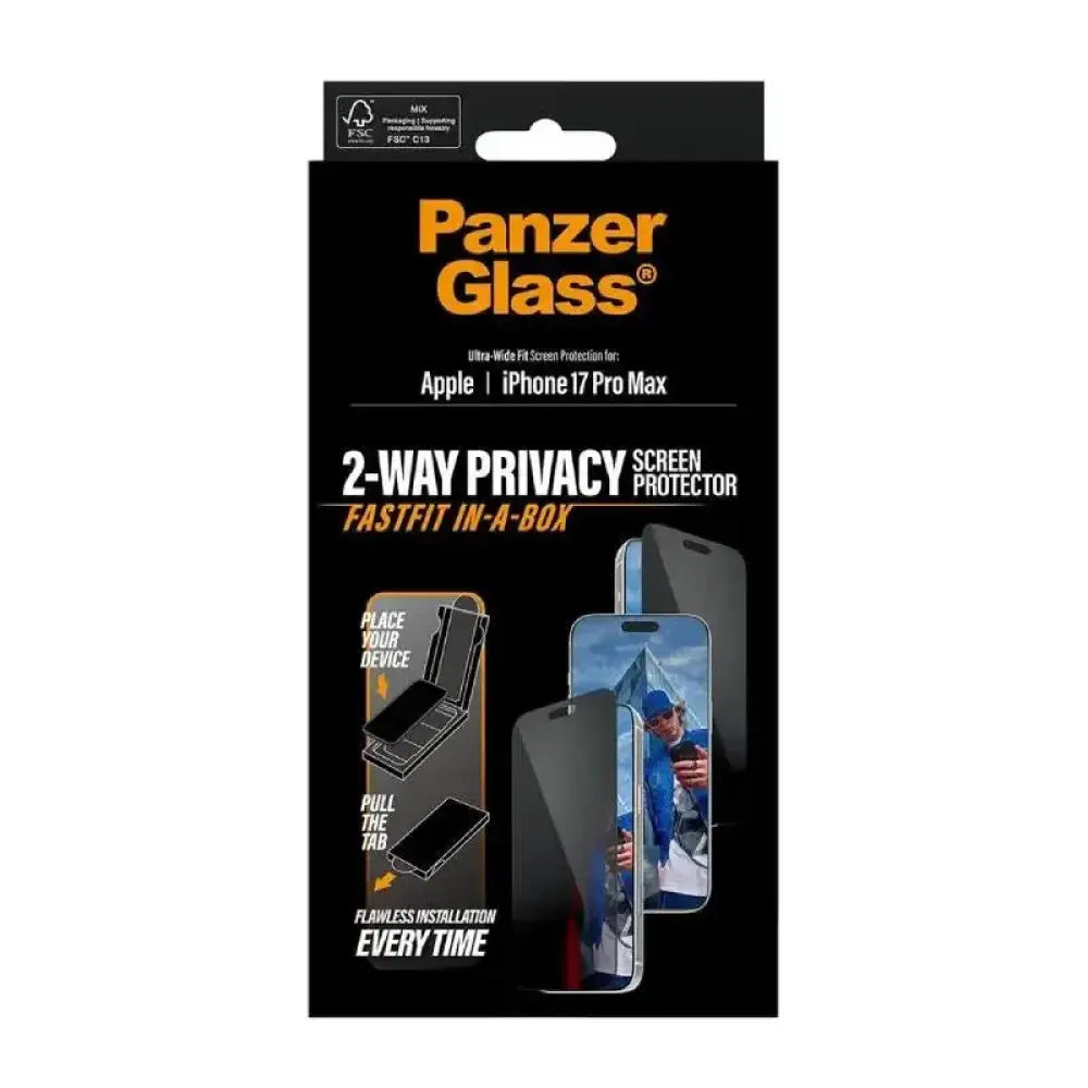 PanzerGlass Privacy Protector iPhone 17 Pro Max
