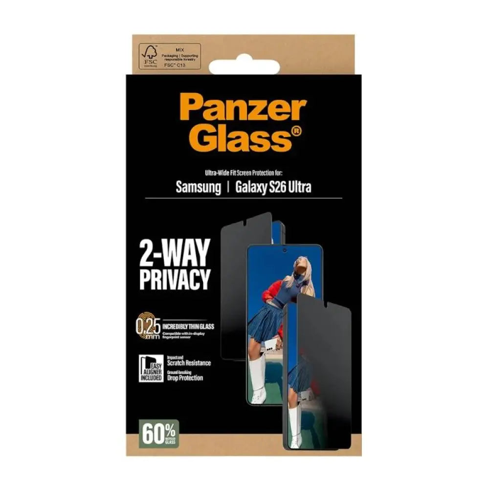 PanzerGlass Privacy Screen Pr. Samsung S26 Ultra - detalle