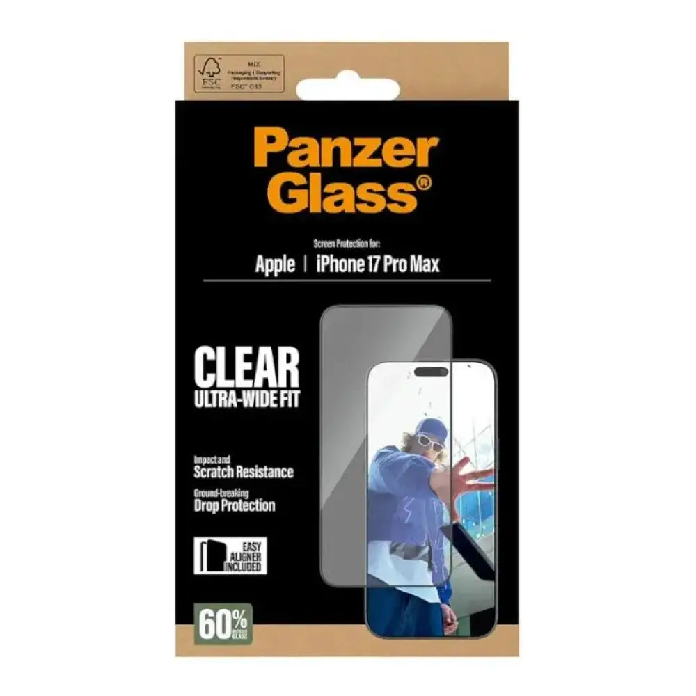 PanzerGlass Screen Protector iPhone 17 Pro Max - detalle