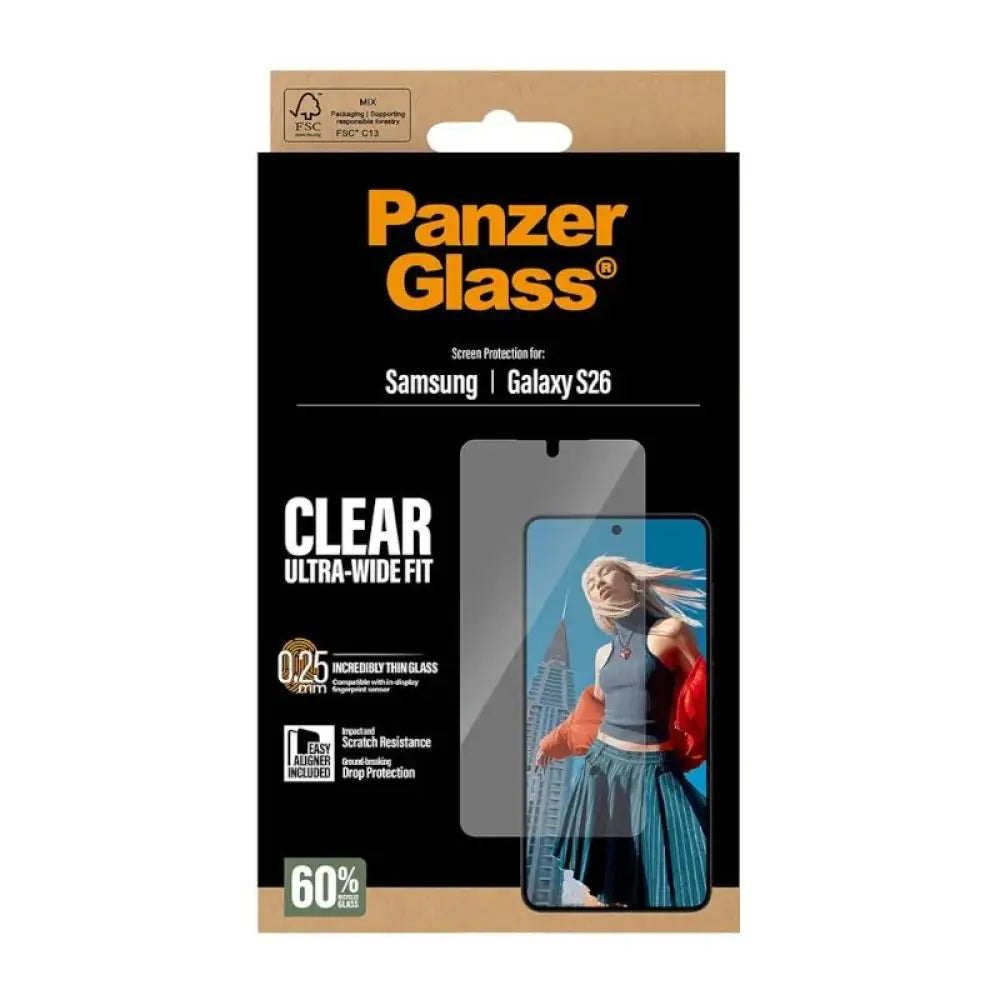 PanzerGlass Screen Protector Samsung S26 - detalle