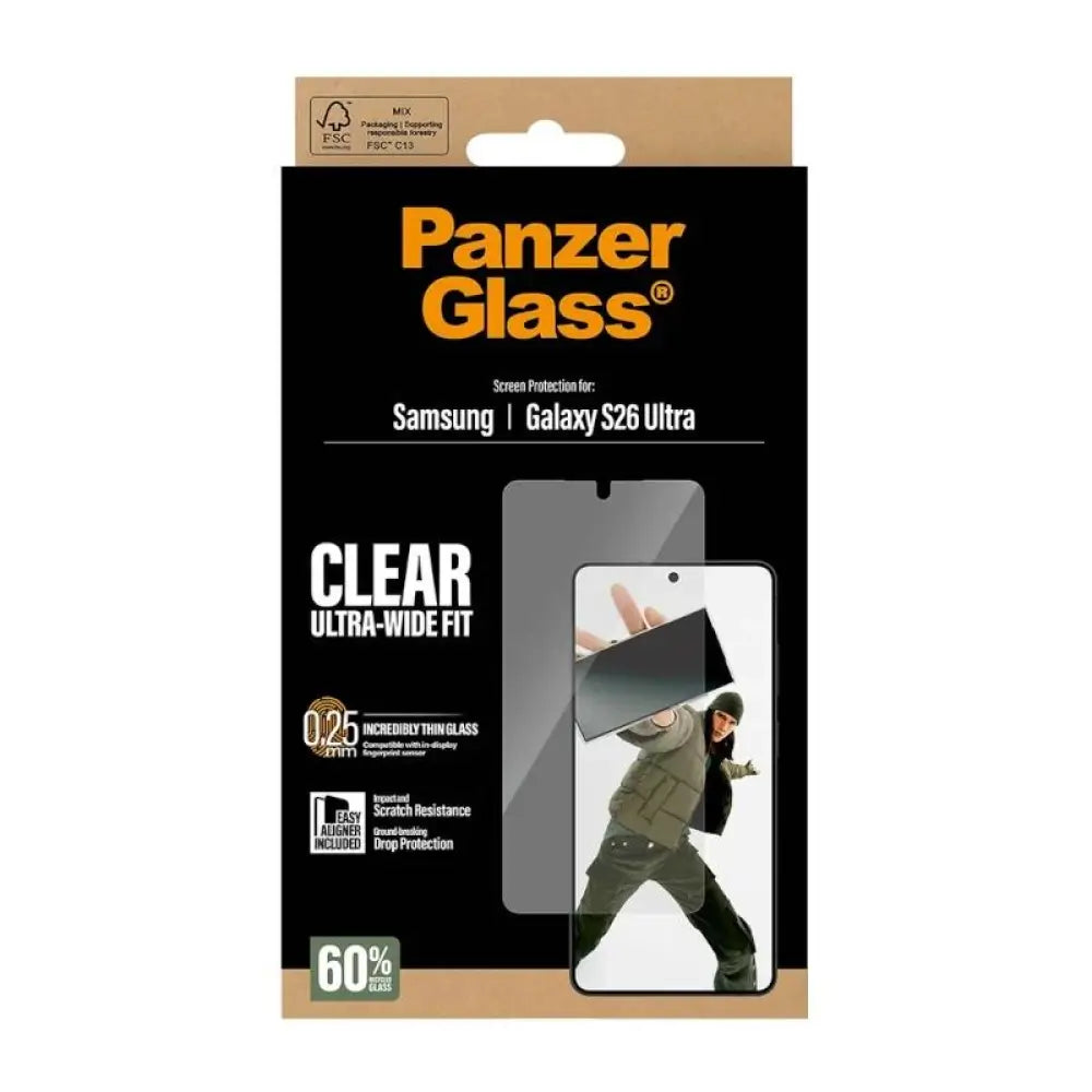 PanzerGlass Screen Protector Samsung S26 Ultra - detalle