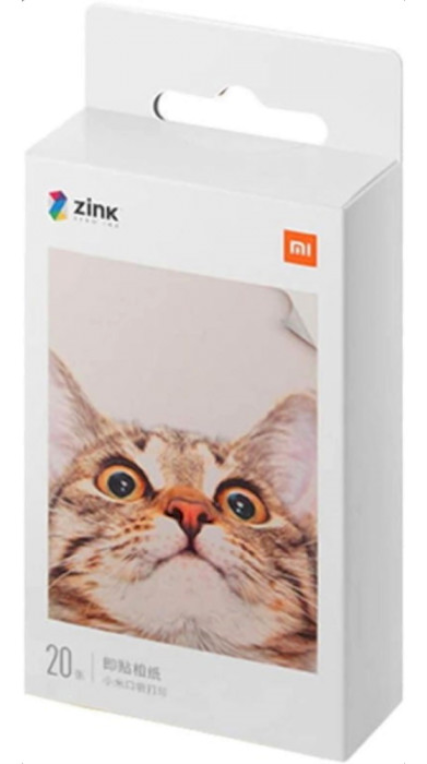 PAPEL FOTOGRAFICO XIAOMI MI PORTABLE PHOTO PRINTER 20 HOJAS