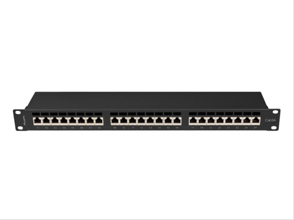 Lanberg PPSA-1024-B panel de parcheo 1U