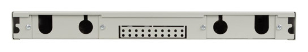 PATCH PANEL LANBERG 1U 19" FIBRA OPTICA 12 PTS SC SIMPLEX O 12 LC DUPLEX GR+ACC - detalle