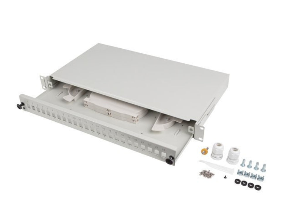 Lanberg FOP1-24SS-LDS panel de parcheo 1U
