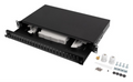 PATCH PANEL LANBERG 1U 19" FIBRA OPTICA 24 PTS SC SIMPLEX O 24 PTS LC DUPLEX BK