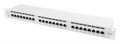 PATCH PANEL LANBERG 24 PUERTOS 1U 19" CAT.6 FTP GRIS