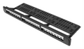 PATCH PANEL LANBERG 24 PUERTOS 1U RACK 19 ORGANIZADOR MODULOS KEYSTONE NEGRO