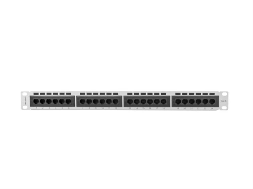 Lanberg PPU6-1024-S panel de parcheo 1U