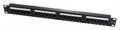 PATCH PANEL WP CAT6 UTP 24 NEGRO