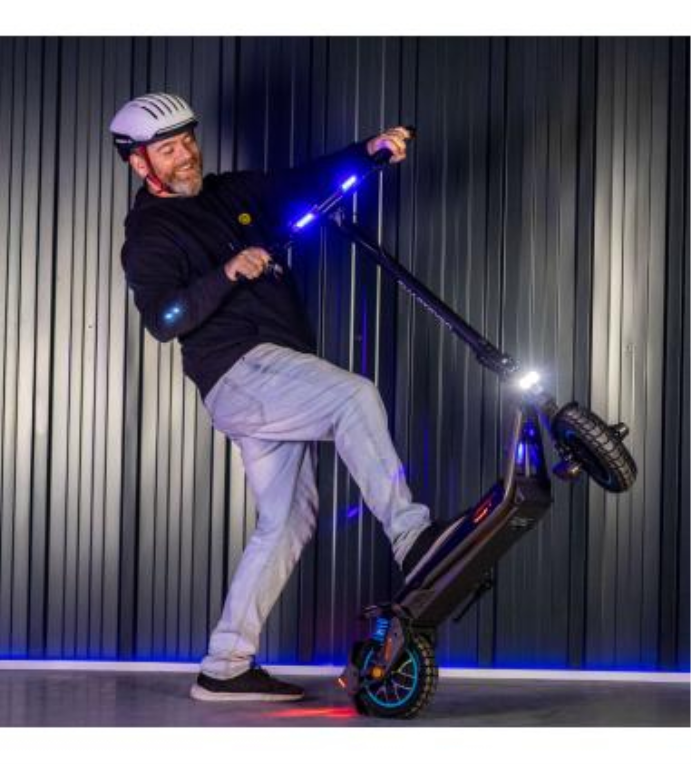 PATINETE ELECTRICO SMARGYRO ROCKWAY GT 800W - detalle