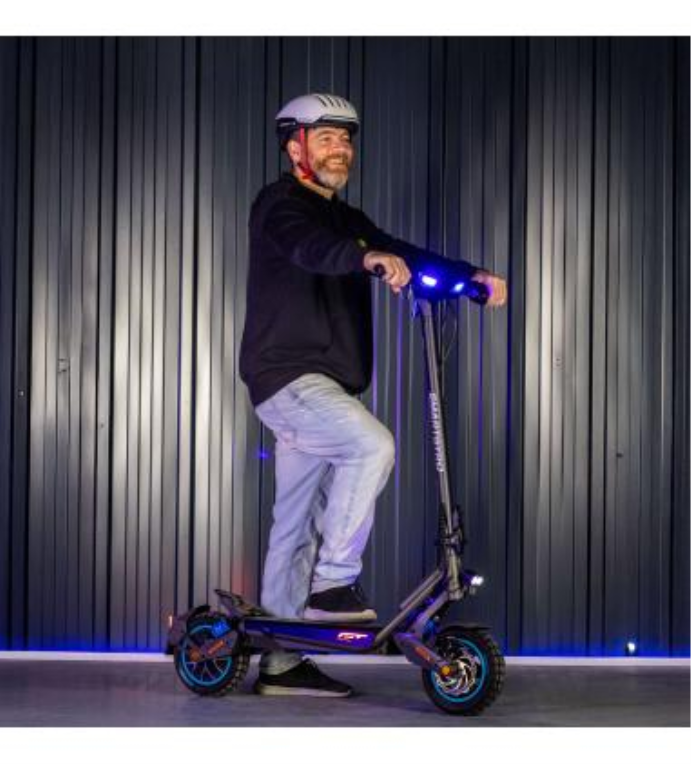 PATINETE ELECTRICO SMARGYRO ROCKWAY GT 800W - detalle