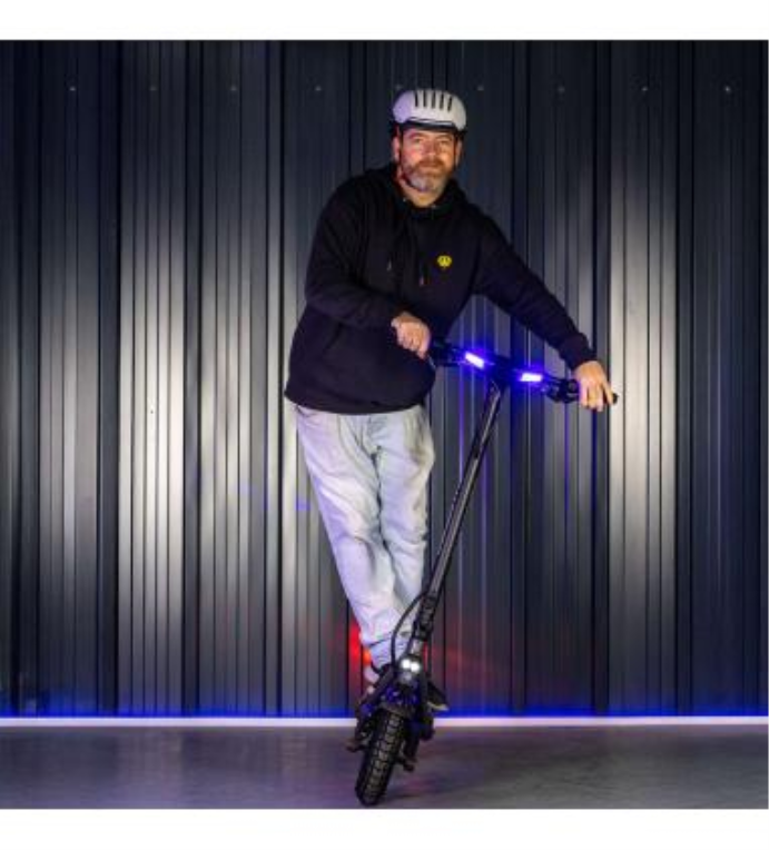 PATINETE ELECTRICO SMARGYRO ROCKWAY GT 800W - detalle