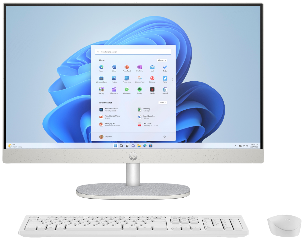 PC AIO HP 24-CR0130NS i5-1334U 16G 512G 23,8" FREEDOS