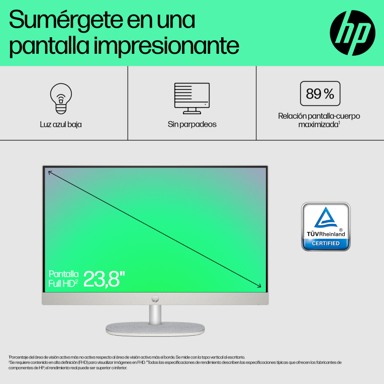 PC AIO HP 24-CR0130NS i5-1334U 16G 512G 23,8" FREEDOS - detalle