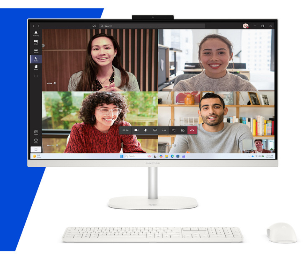 PC AIO HP OMNISTUDIO 27-CU0030NS CORE 7 240H 24GB 1TB 27" FDOS - detalle