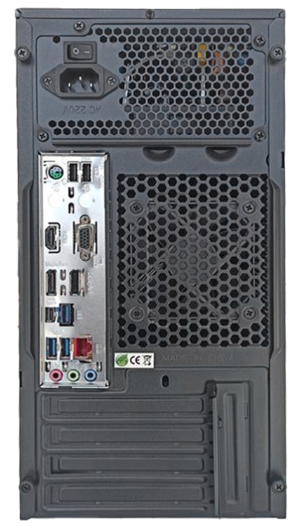 PC DIFFERO V15 I5-12400 8GB SSD 500NVME NO DVD USB-C TRASERO - detalle