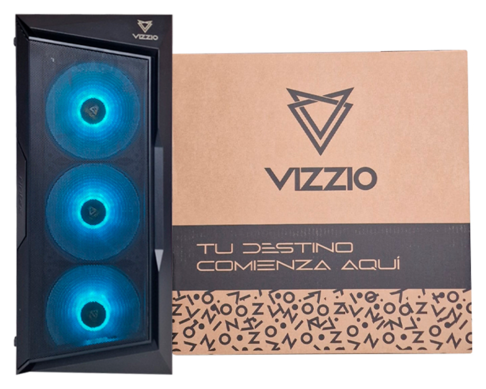 PC GAMING VIZZIO SILVER G i5-12400F | RTX 3050 | 16GB | 500GB SSD - detalle
