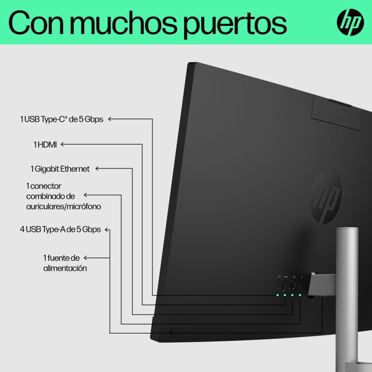PC HP AIO 24-CR0129NS i5-1334U 16G 512G 23,8" W11 - detalle