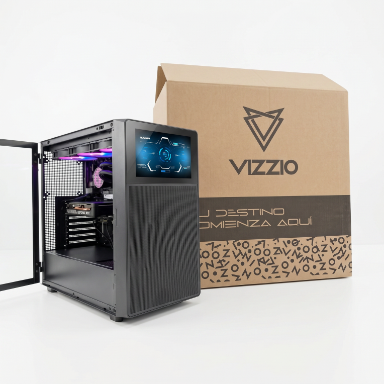 PC VIZZIO GAMING GOLD I7-12700F 16GB/1TB RTX 5050 8GB - detalle
