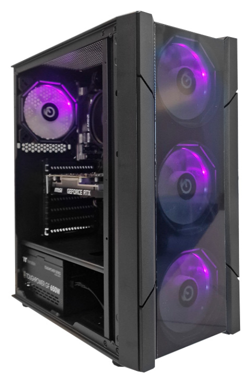 PC VIZZIO GAMING SILVER R5-5500 16GB 1TB RTX3050 6GB - detalle