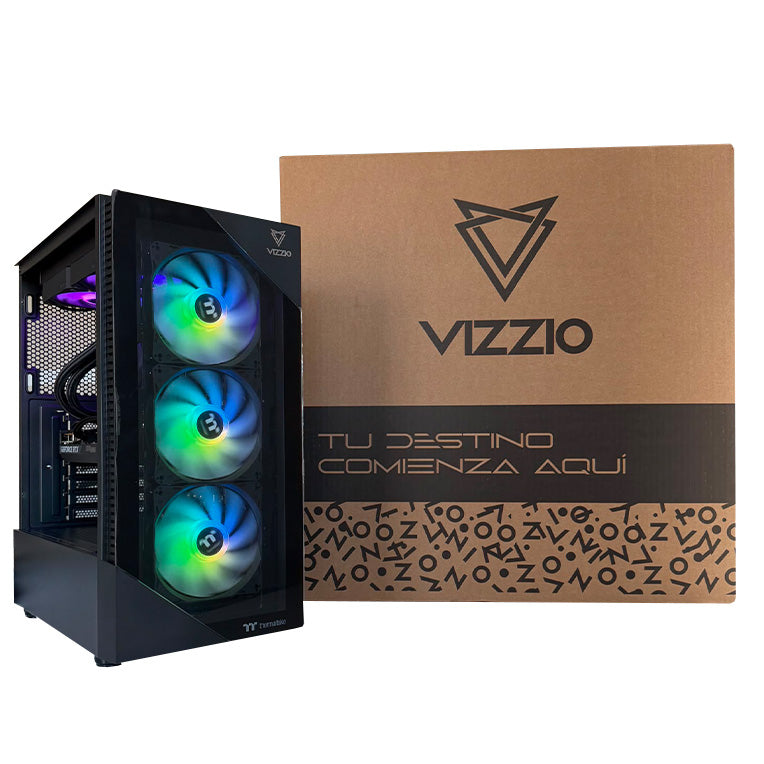 PC VIZZIO GOLD VIEW 200 I7-12700F 32GB/1TB 5050RTX 8GB GDDR6 - detalle