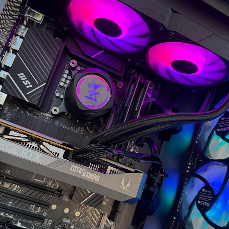 PC VIZZIO GOLD VIEW 200 I7-12700F 32GB/1TB 5050RTX 8GB GDDR6 - detalle