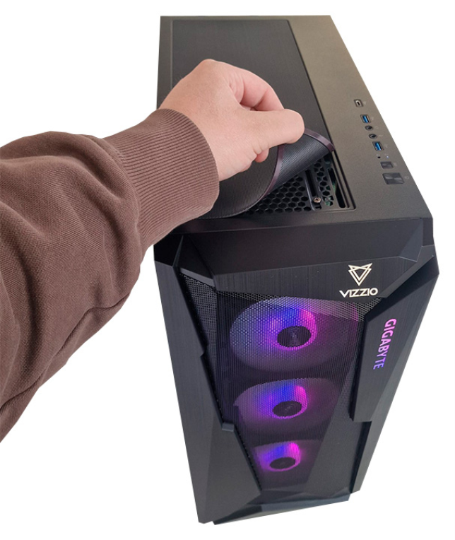 PC VIZZIO TITANIUM I9-14900KF 32GB/1TB RTX 5070 - detalle