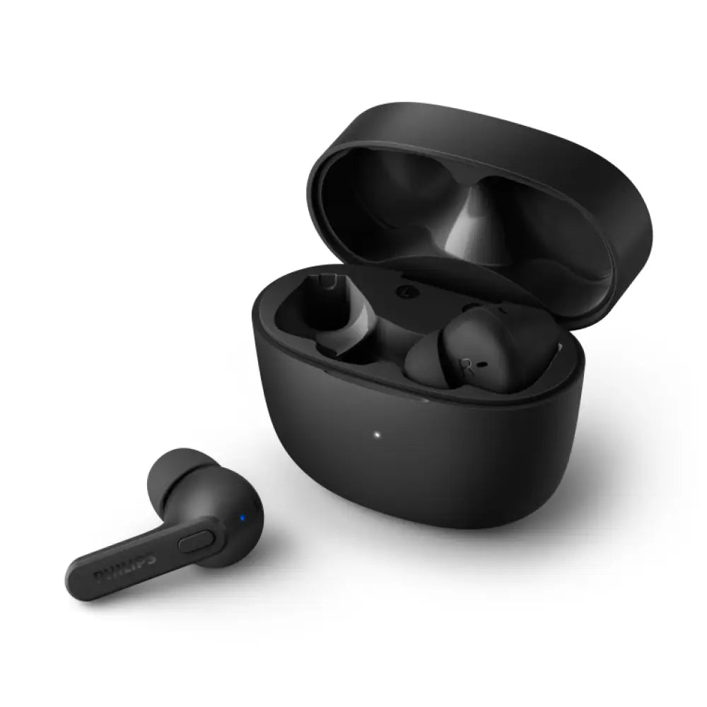 Auriculares Philips TAT2206BK/00 True Wireless Stereo en negro con micrófono para llamadas y música, dentro de oído, Bluetooth