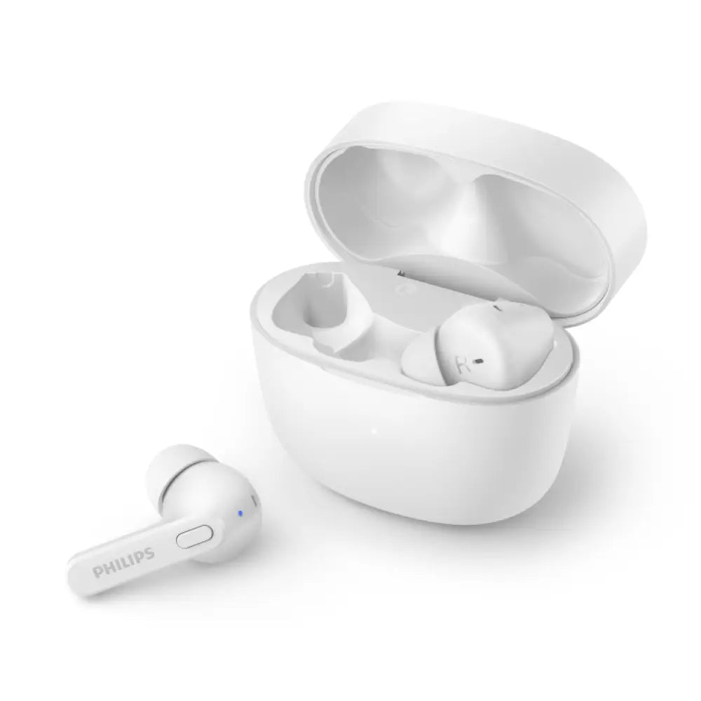 Philips 2000 series TAT2206WT/00 auricular y casco Auriculares True Wireless Stereo (TWS) Dentro de oído Llamadas/Música Bluetooth Blanco - detalle