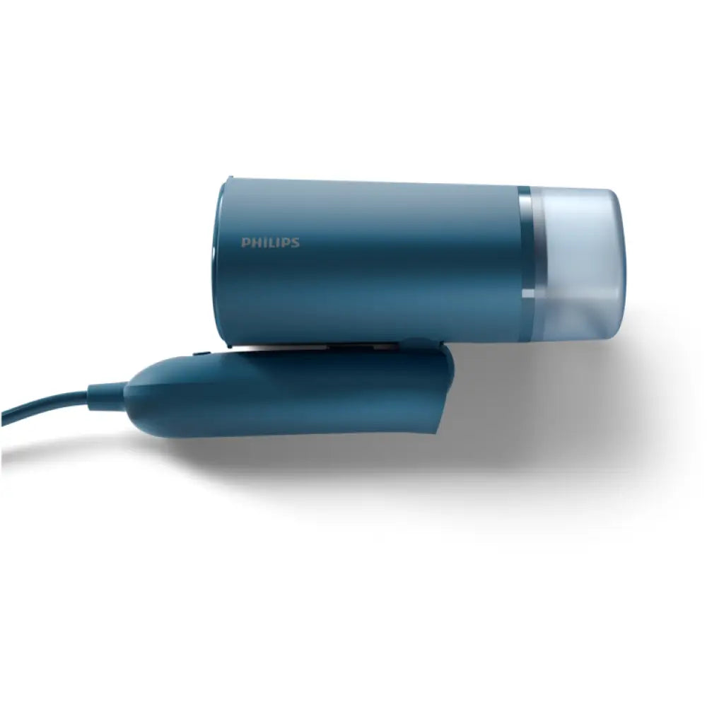 Vaporera de mano Philips Serie 3000 STH3000/20 para ropa, con cuerpo compacto y accesorio de pulverización en color blanco y gris